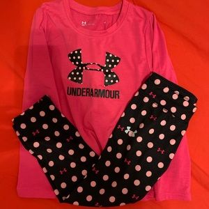 Under Armour 2 piece toddler girl set